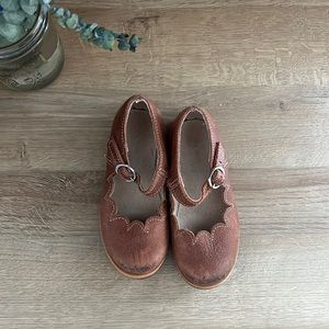 Girls leather shoes